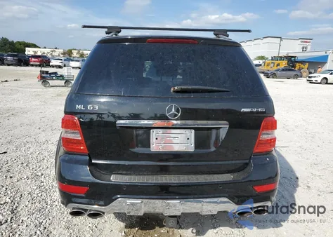 2010 Mercedes-Benz Ml 63 Amg from USA, damaged, VIN 4JGBB7HBXAA561637
